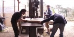 cutting oak frames